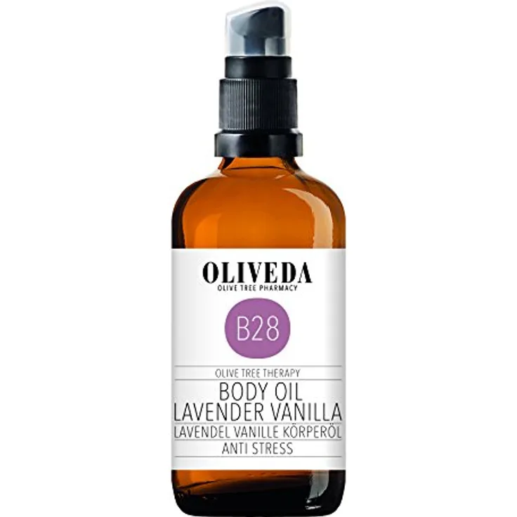 Oliveda Öl B28 Anti Stress Body Oil Lavender Vanilla 100 ml 