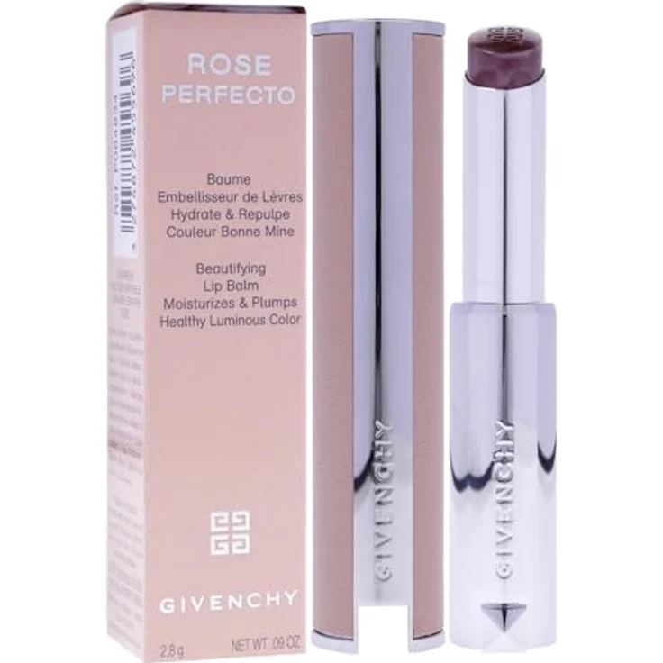 GIVENCHY Le Rose Perfecto Lippenbalsam Damen, 2,8 g, intensive Farbe und 24h Feuchtigkeit, rosa – Bild 3