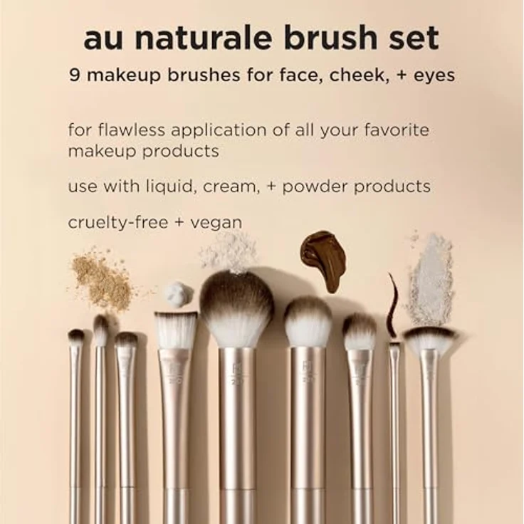 Real Techniques Au Naturel Complete Pinselset – Bild 3