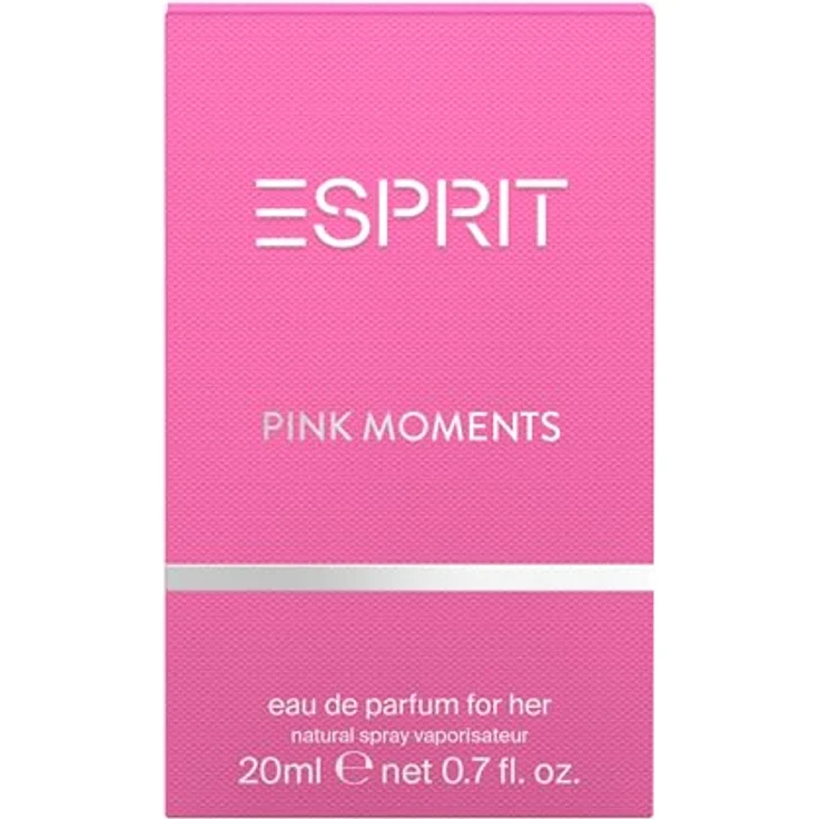 ESPRIT PINK MOMENTS, Damen Parfüm 20ml mit Apfel, Ananas, Magnolie, Moschus & Vanille, fruchtig-sinnliches Eau de Parfum für den Alltag – Bild 4