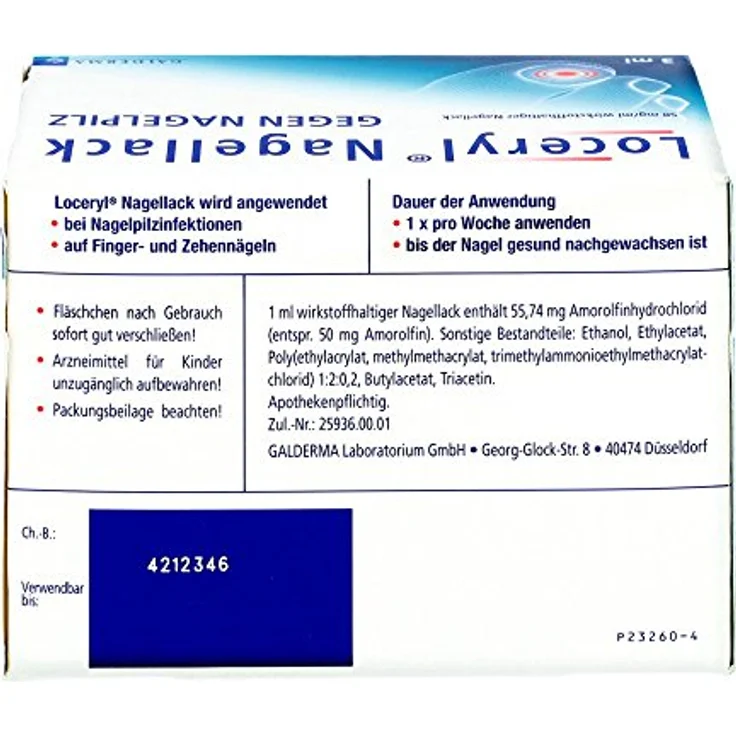 Loceryl Nagellack Gegen Nagelpilz Direkt-Applikat. – Bild 4