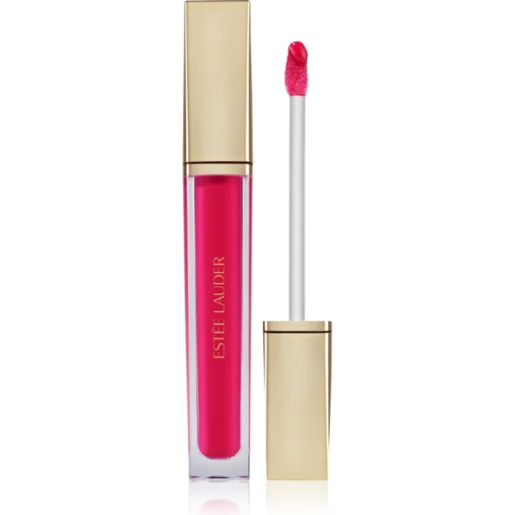 Estée Lauder Glossy Pout Lip Oil, Hydratisierendes Lipgloss in Rasberry Squeeze, 6 ml – Hoher Glanz, feuchtigkeitsspendend, langanhaltend