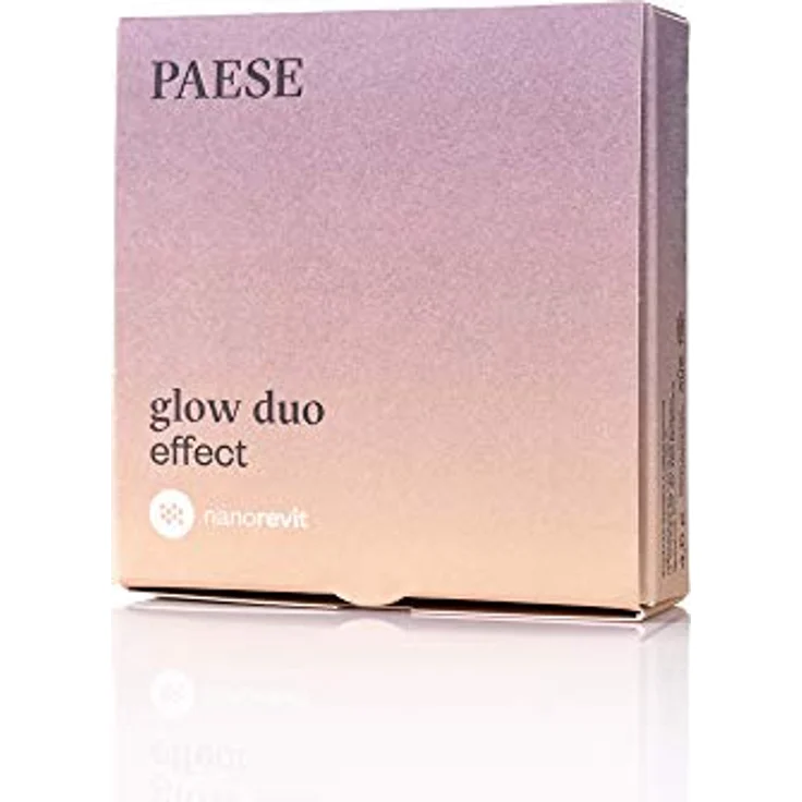Paese Cosmetics Nanorevit Glow Duo Effect, Blush and Highlighter, 4.5g, Gesichtsformendes Make-up – Bild 3