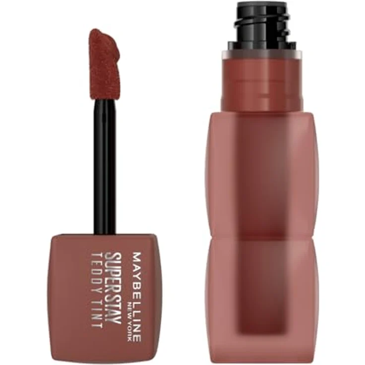 Maybelline New York Superstay Teddy Tint Lippenstift, matte Textur mit langanhaltendem Tragekomfort, 5 ml – Bild 1
