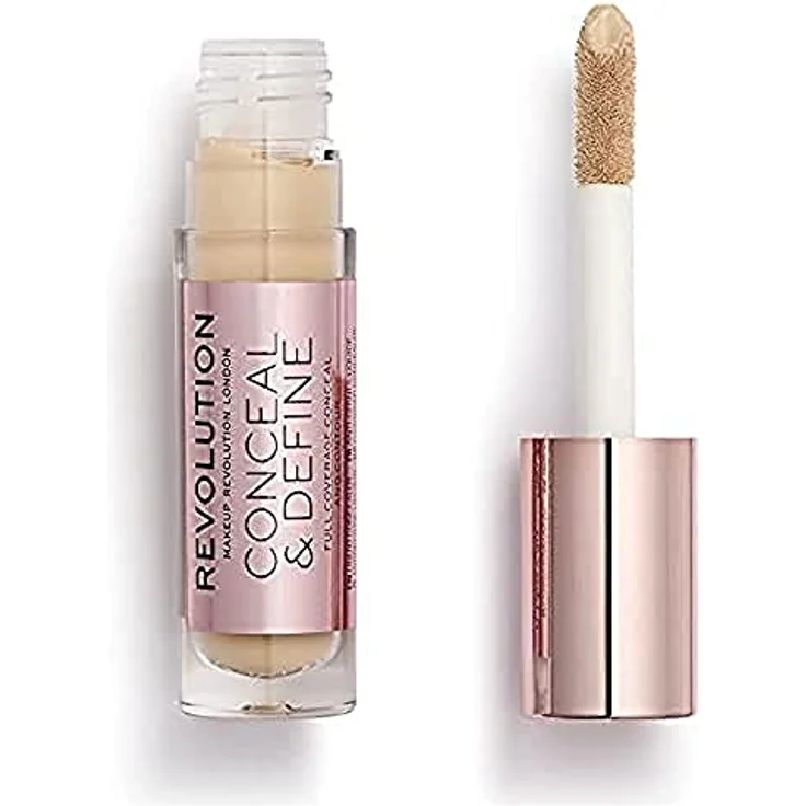 Makeup Revolution London Conceal & Define Concealer mit hoher Deckkraft 4 g Farbton C5 – Bild 2