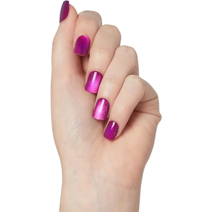 KISS Color FX im Press, Künstliche Fingernägel selbstklebend, 30 Stück für perfektes Nageldesign – Bild 5