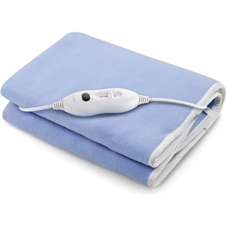 Hyundai Heizdecke HYUCCH81, 3 Heizstufen von 30 bis 45 °C, Fernbedienung mit Display, Polarfleece für Doppelbett – Bild 2