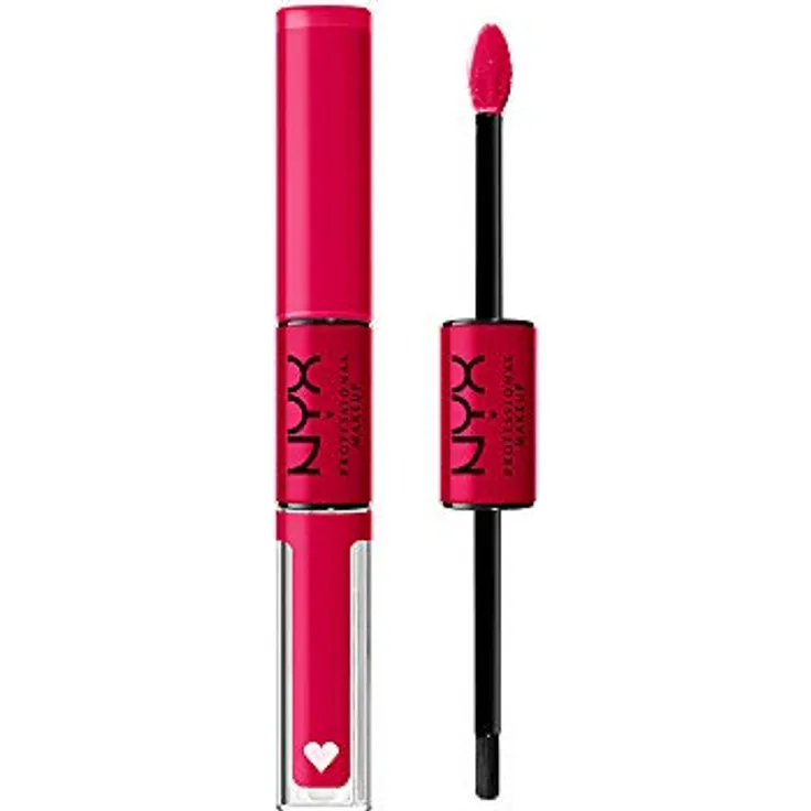NYX Professional Makeup Shine Loud High Shine Lip Color, flüssiger Lippenstift mit hoher Pigmentierung, Farbton 15 - World Shaper, 6,5 ml