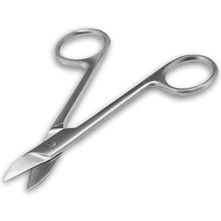 K-Pro Fußnagelschere, 11 cm Profi-Pediküre-Schere aus rostfreiem Edelstahl, scharf und gebogen für dicke und eingewachsene Zehennägel, ideal für Senioren und Diabetiker – Bild 4