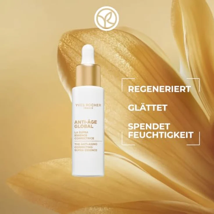 Yves Rocher Korrigierendes Supra Essence Serum, Anti-Aging Gesichtsserum mit Goldener Schafgarbe, 30 ml – Bild 2