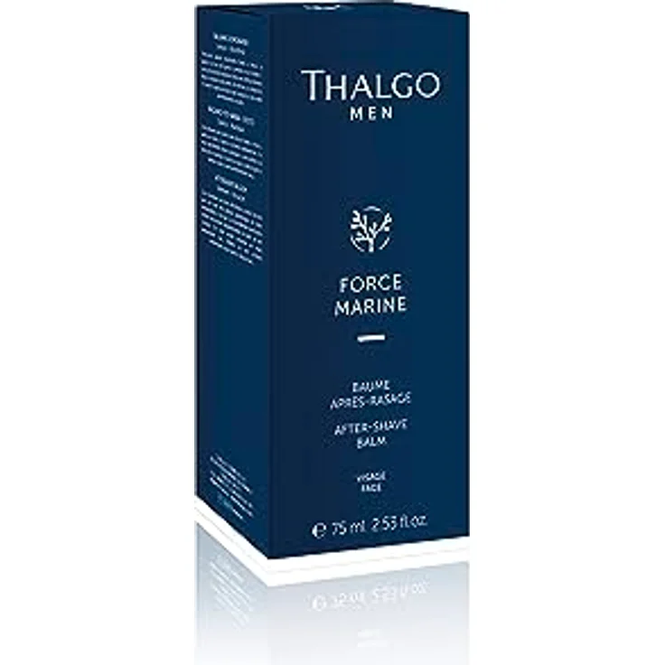THALGO Aftershave-Balsam, 75 ml, Force Marine / THALGOMEN, Sandelholz - Beruhigend, restrukturierend und energieanregend – Bild 2