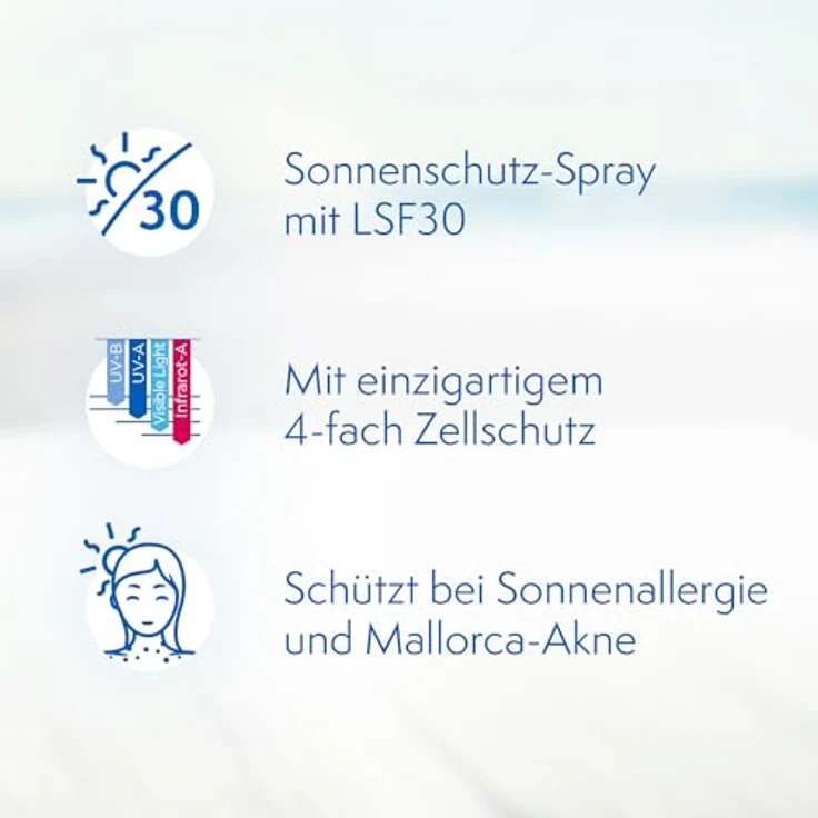 Ladival Produkte Ladival Produkte Ladival Sonnenschutz Spray Allergische Haut LSF 30, hoch Sonnencreme 150 ml – Bild 6