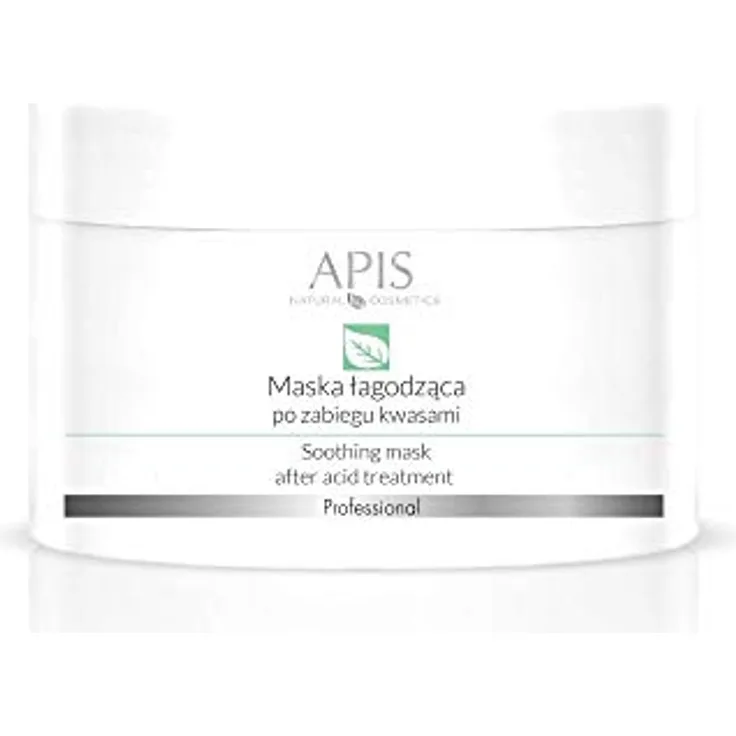 APIS EXFOLIATION Lindernde Maske nach der Säure-Behandlung mit Kaolin, Mimose, Arnika | Linderung nach Exfoliation | 200 ml