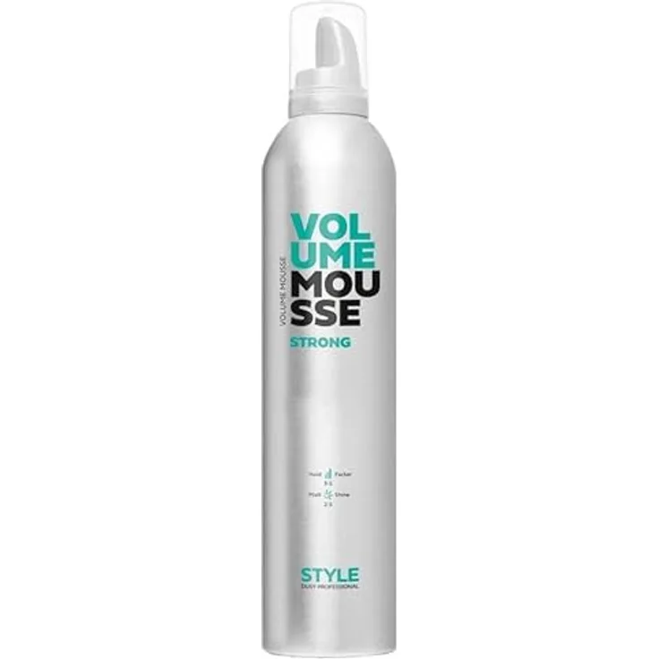 Dusy Style Volume Mousse strong 400ml Schaumfestiger Stylingschaum Haarschaum (1 Stück) - Dusy Schaumfestiger ohne Alkohol mit lang anhaltendem und starkem Halt, natürlichem Glanz und hervorragender Kämmbarkeit