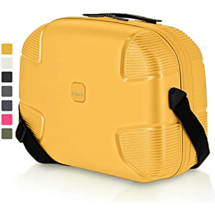 IMPACKT IP1 Handgepäck Kosmetikkoffer aus recyceltem Material mit 6 Jahren Garantie; nachhaltiges Beautycase mit Aufsteckfunktion; 40 cm, 1,5 kg, 22 Liter