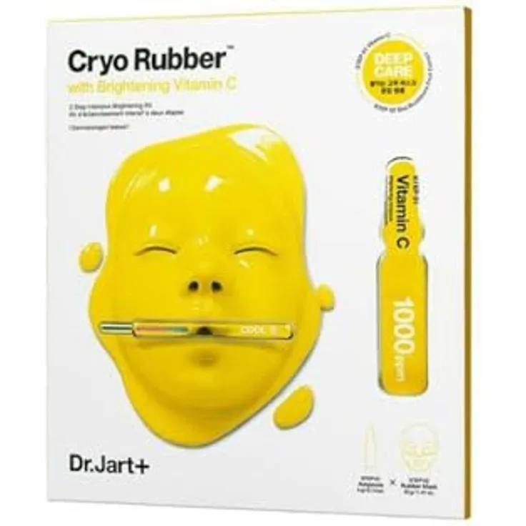 Dr. Jart+ Cryo Rubberâ„¢ Brightening Mask, Zellschicht-Maske zur Hautverjüngung, 40 g, intensiv feuchtigkeitsspendend und aufhellend