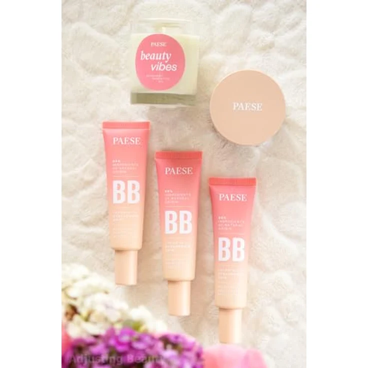 Paese BB Cream mit Hyaluronsäure, Getönte Tagescreme 01 Ivory, 30 ml, spendet Feuchtigkeit und kaschiert Unreinheiten – Bild 3