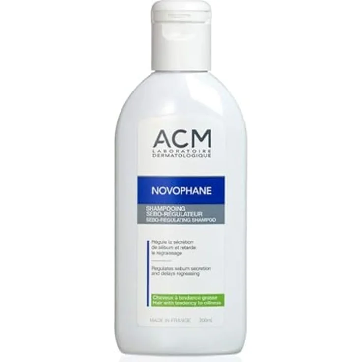 ACM Novophane Shampoo sébo-régulateur 200 ml, Seboregulierendes Shampoo – Bild 1