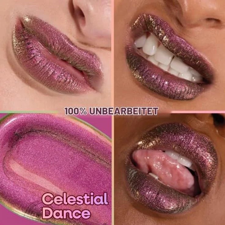 Wet n Wild Chameleon Chrome Lip Foil Lipgloss, holografischer Effekt, 3 ml – Bild 3
