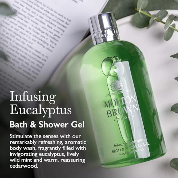 Molton Brown Gel Bath & Body Infusing Eucalyptus Bath & Shower Gel 300 ml – Bild 2