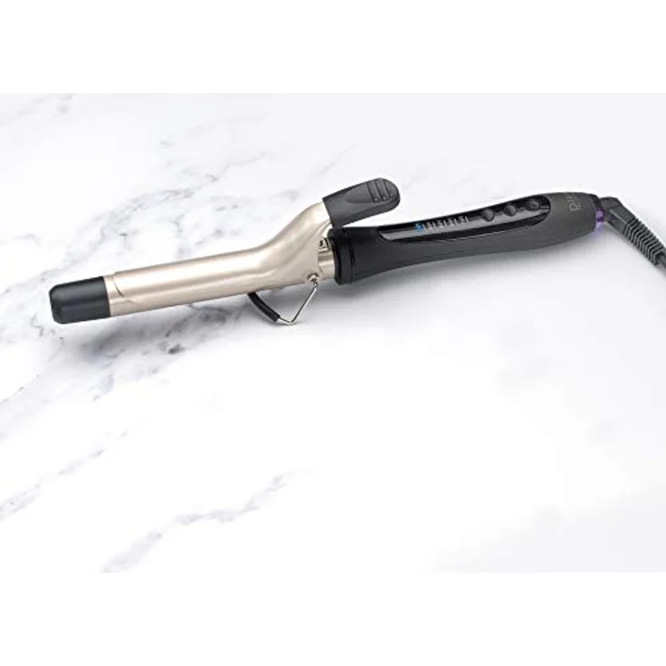 Diva Pro Styling Digital Tong 25mm - Lockenwickler-Lockenstab - automatische Abschaltfunktion, schwarz für voluminöse & glamouröse Locken – Bild 8