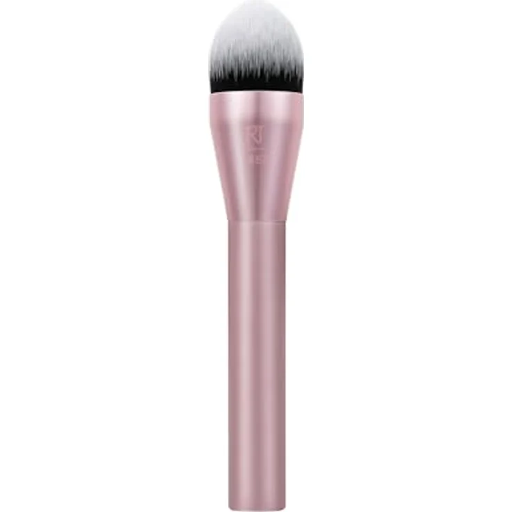 Real Techniques Power Pigment Blush Makeup Brush, Cheek Brush For Liquid & Cream Blush, Dense, Synthetic Bristles, Unique Pointed Shape For Precise Application, Vegan & Cruelty Free, 1 Count – Bild 2