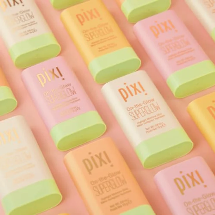 Pixi Petra On The Glow Superglow Moisturizing Gel 19g Natural Shine, Feuchtigkeitsspendender Balsam für übernatürlichen Glanz – Bild 5