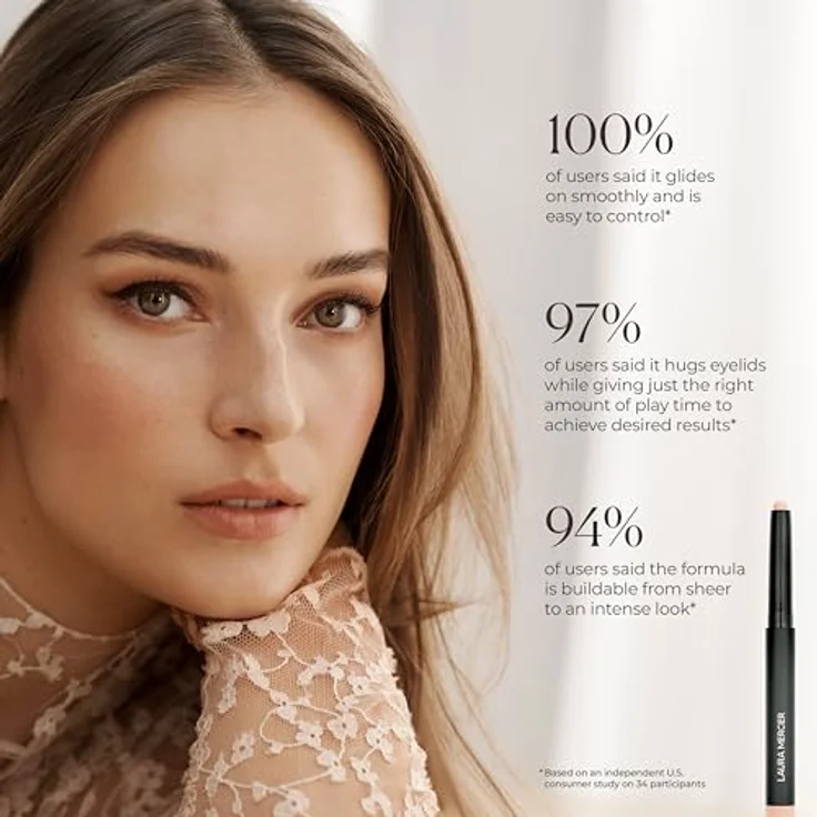 Laura Mercier Caviar Stick Eye Colour, Lidschattenstift mit hoher Pigmentierung, Farbe Café Noir, 1,64 g – Bild 6