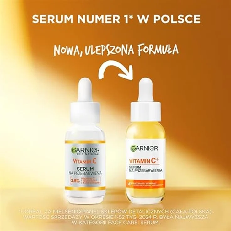Garnier Vitamin C Serum, Aufhellendes Gesichtsserum mit Niacinamid und Salicylsäure, 30 ml – Bild 7