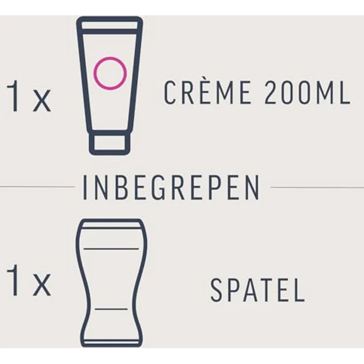 Veet Expert Enthaarungscreme für hartnäckige Haare, 200 ml, wirkt in 2 Minuten, geeignet für alle Hauttypen, mit Sheabutter – Bild 2