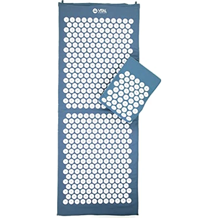 bodhi Akupressurmatte & Kissen Set VITAL XL blau (Set) – Bild 2
