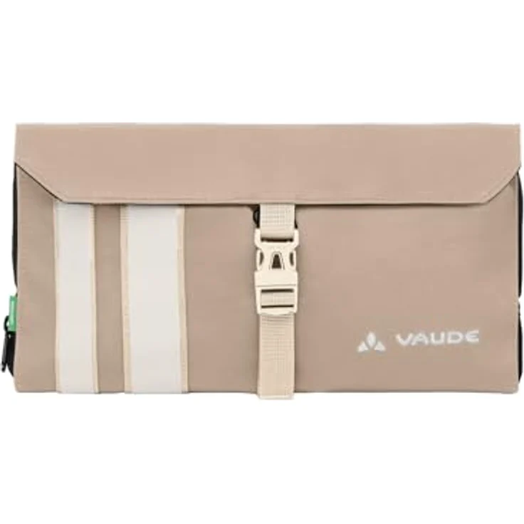 Vaude Socotra Kulturbeutel 31 cm grau, 100% Polyurethan, praktische Beauty Case, platzsparend mit 5 cm Tiefe – Bild 4