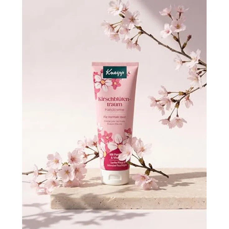 Kneipp Handcreme Kirschblütentraum, für normale Haut mit Panthenol & Vitamin E, 75ml – Bild 3