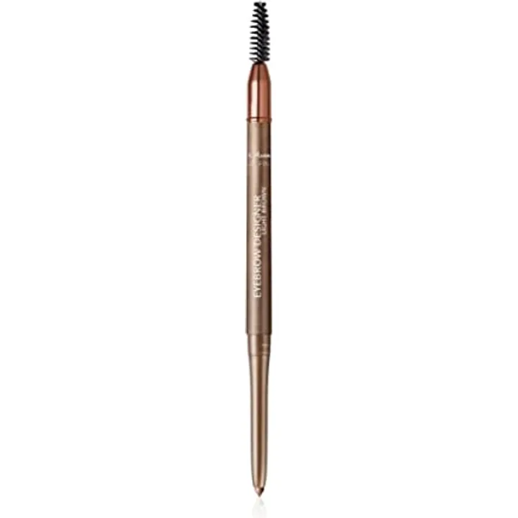 M. Asam MAGIC FINISH Augenbrauenstift Eyebrow Designer Light-Brown (0,28g) – 4-in-1 Augenbrauenstift mit Drehmine & Spiralbürstchen, perfekte Form & Fülle dank pudriger Textur, optimale Brauenbogen