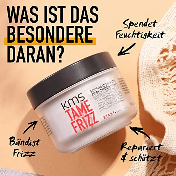KMS Tame Frizz Start Smoothing Reconstructor Maske 200 ml – Bild 2