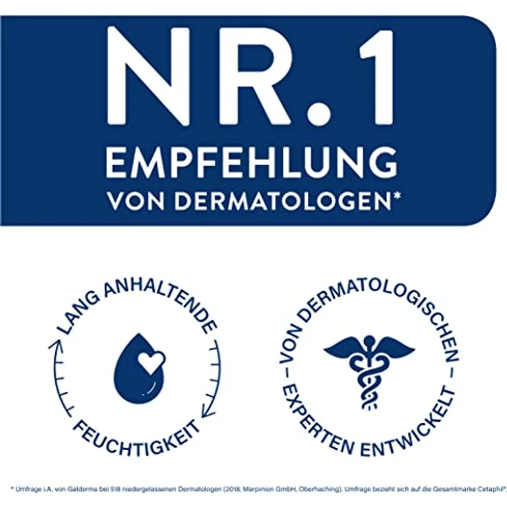 Cetaphil Feuchtigkeitscreme, 250g, Für trockene, empfindliche Haut, 48h Feuchtigkeit, Mit Vitamin B3, Provitamin B5, Sonnenblumenöl, Mandelöl, Glycerin – Bild 4