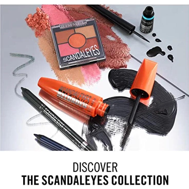 Rimmel ScandalEyes Lidschattenpalette, Farbton 005 Sunset Bronze, 3,8 g, mit langanhaltendem Effekt und kombinierbaren Farbtönen für Tages- und Abend-Make-up – Bild 6