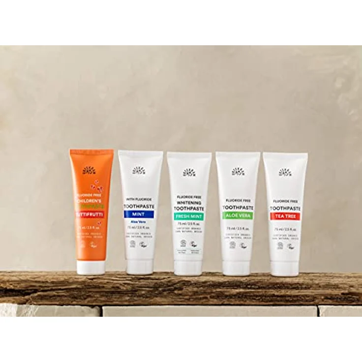 Urtekram Bio9 Fresh Mint Bio-Zahnpaste Minzgeschmack 75 ml, für saubere Zähne & frischen Atem – Bild 5