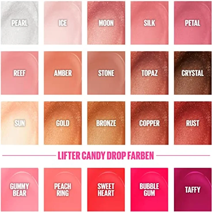 Maybelline New York Glänzender Lipgloss für voller wirkende Lippen, Feuchtigkeitsspendend, Mit Hyaluronsäure, Lifter Gloss Candy Drop, Farbe: Nr. 022 Peach Ring (Orange), 1 x 5,4 ml – Bild 5