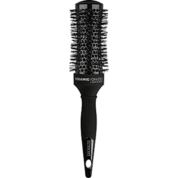 TB TOOLS FOR BEAUTY LUSSONI Hourglass Professionelles Sanduhrform Styling Haarbürste (43)