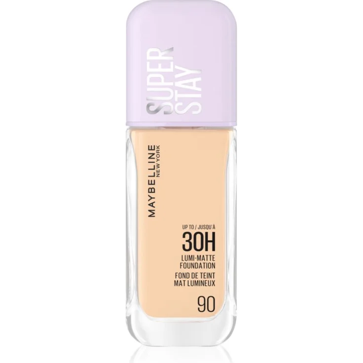 MAYBELLINE NEW YORK SuperStay Lumi-Matte Foundation, langanhaltend, Farbe 90, 35 ml