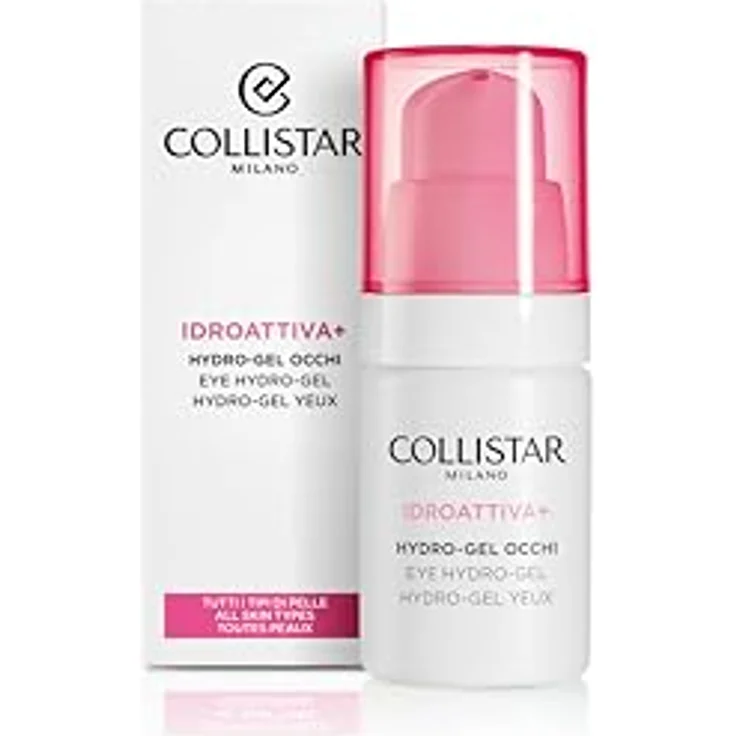 Collistar Idroattiva+, Hydro-Gel Occhi Idratazione Fresca, Augenpflege 100H Feuchtigkeit, Frischeffekt-Gel, 15 ml – Bild 2