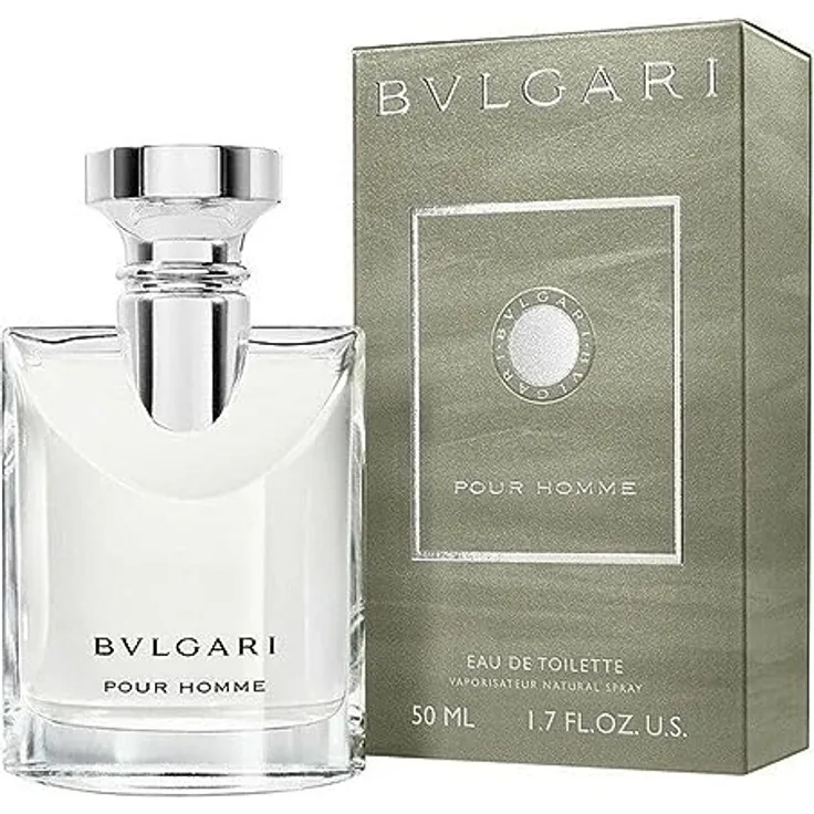 BVLGARI Pour Homme Eau de Toilette Herrenduft 50 ml, Intensiver Duft