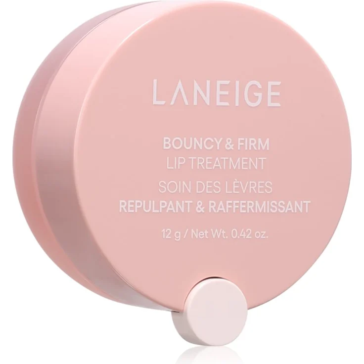 LANEIGE Bouncy & Firm Lip Treatment, Lippenbalsam mit Kollagen und Ceramiden, 12 g