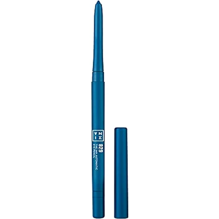 3INA The 24H Automatic Eye Pencil Eyeliner, wasserfester Kajalstift in Blau, 0,28 g – Bild 1