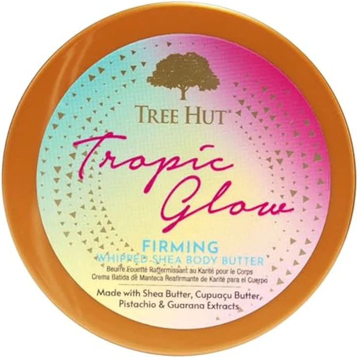 Tree Hut Tropical Glow, Firming Whipped Shea Body Butter, 240 g - Unisex Hautpflegeprodukt – Bild 2