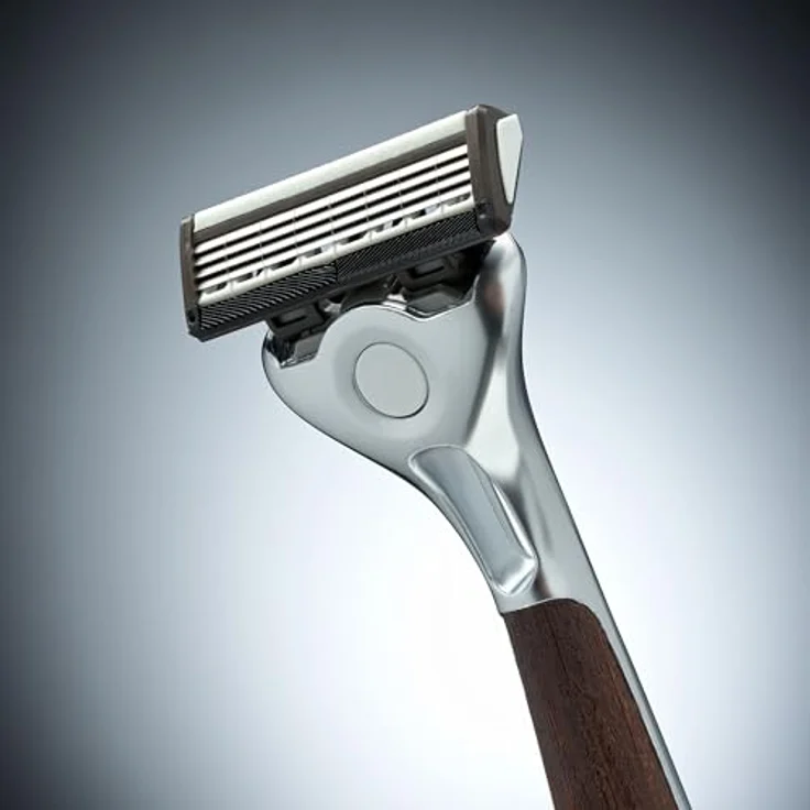 Wilkinson Sword Quattro Herren Rasierer Vintage Edition mit 1 Rasierklinge, 1 St – Bild 8