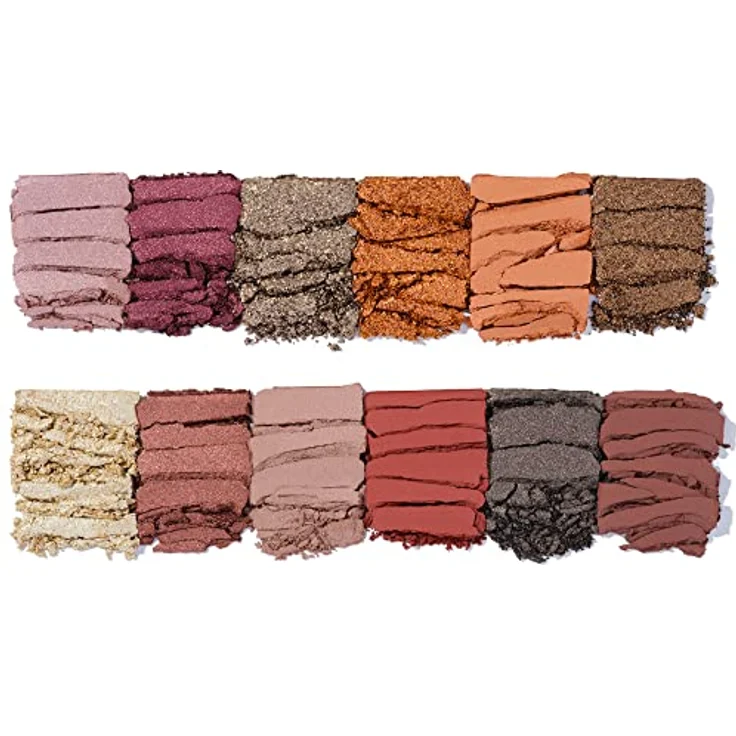 Anastasia Beverly Hills Rose Metals Palette, Lidschattenpalette mit 12 intensiven Metallic-Farben, 12x1,15 g – Bild 4