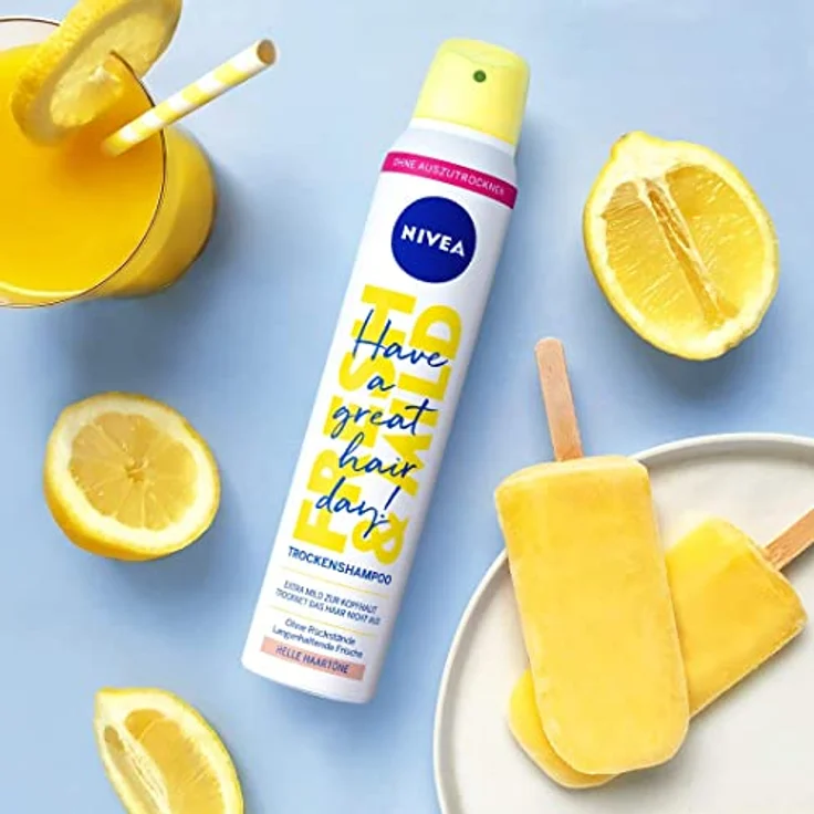 Nivea Haarpflege Shampoo Fresh Revive 3 In 1 Trockenshampoo Helle Haartöne 200 ml – Bild 5