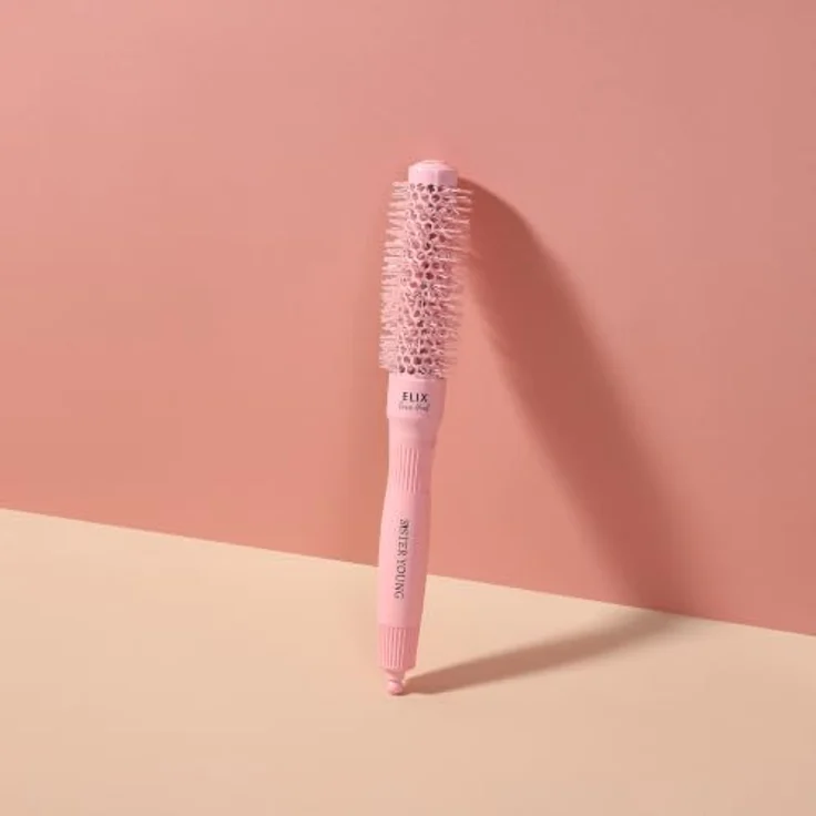 Sister Young ELIX NV-25 Rundbürste, 25 mm keramische Thermo-Stylingbürste für kurzes Haar und Ponys, hitzebeständig, antistatische Borsten – Bild 6